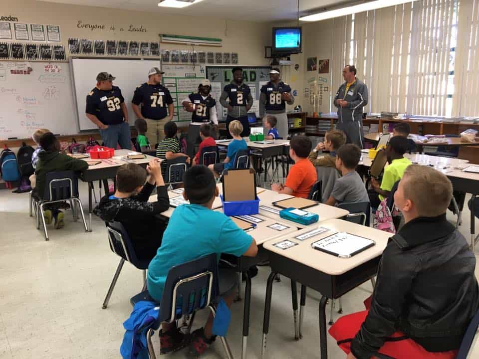 Football Players Teach Leader Skills