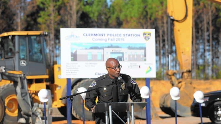 Clermont Police Chief Charles Broadway Speaks on Campus