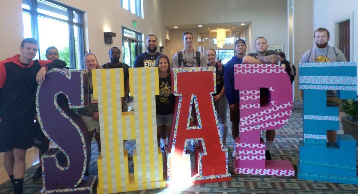 Warner Students Stand Out at the SHAPE Florida Convention