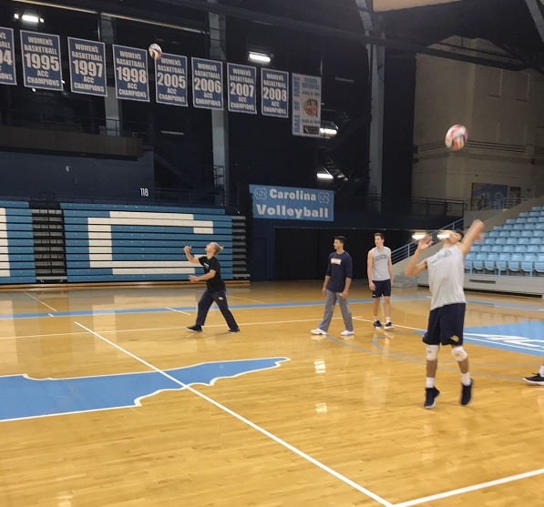 WU Men’s Volleyball Goes to UNC!
