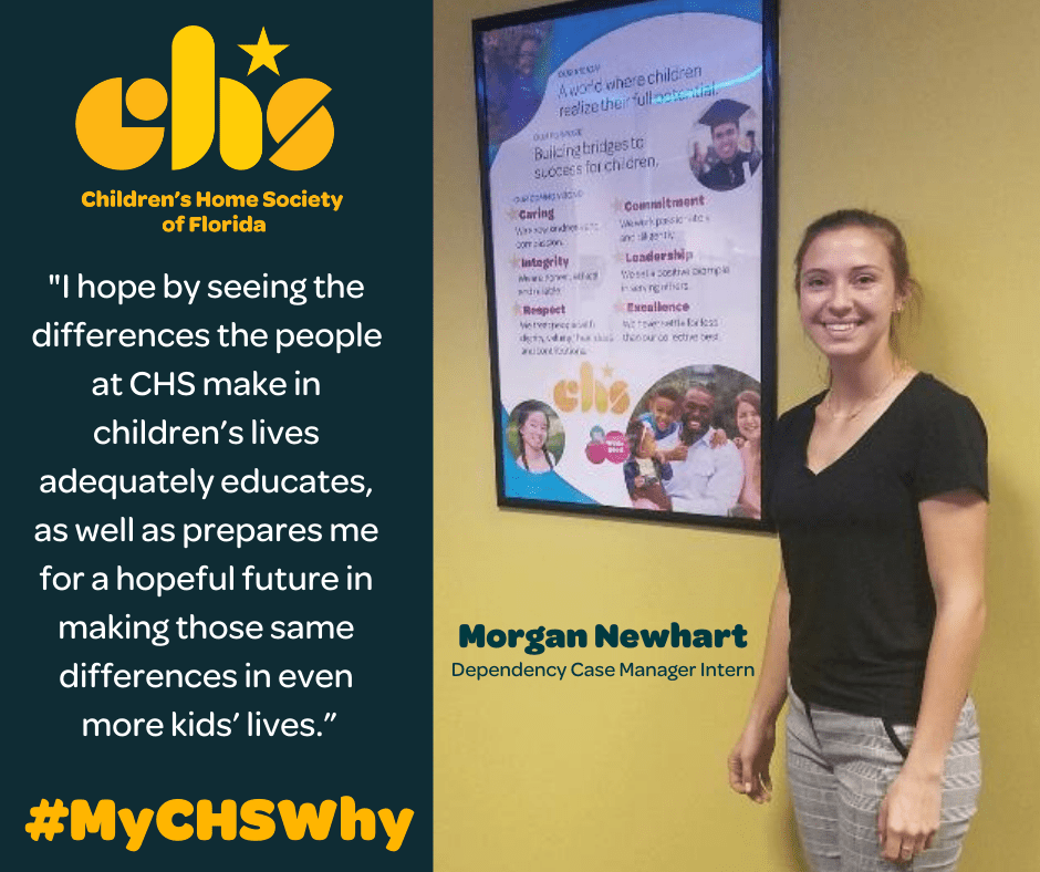 Morgan Newhart, social work intern