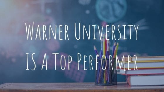 Warner is #1 in Professional Education!