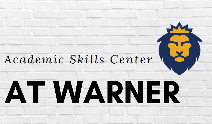 Students: Warner’s ASC is Here for You During This Time