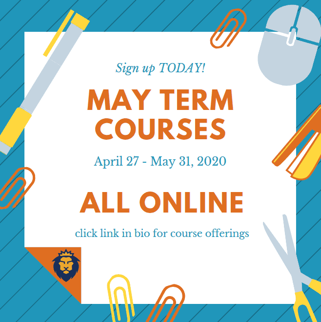 2020 May Term Courses